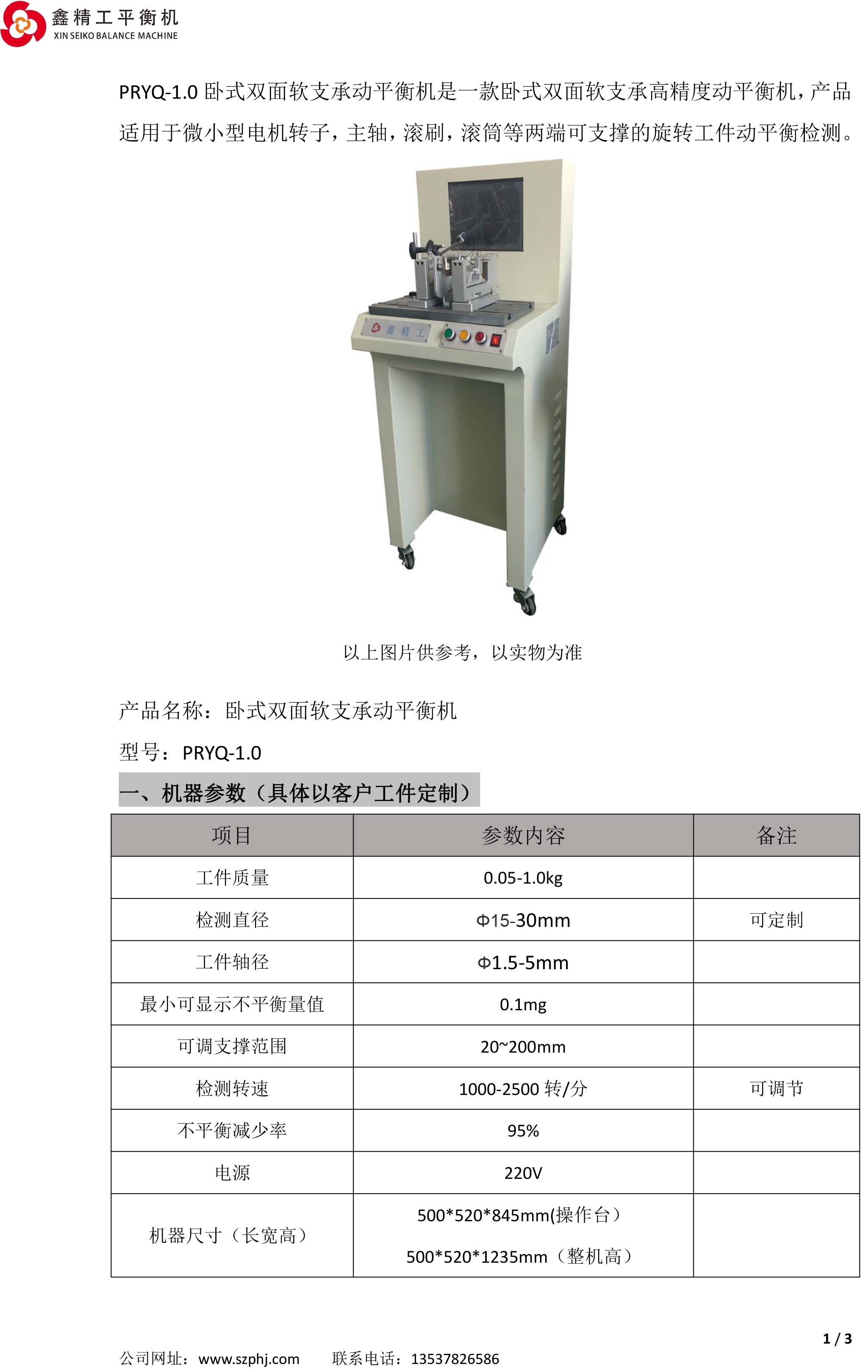 信息發(fā)布PRYQ-1